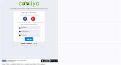 Desktop Screenshot of cooliyo.com